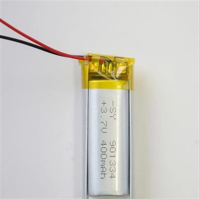 Lithium Ion Polymer batteri 3,7 V 400 mah